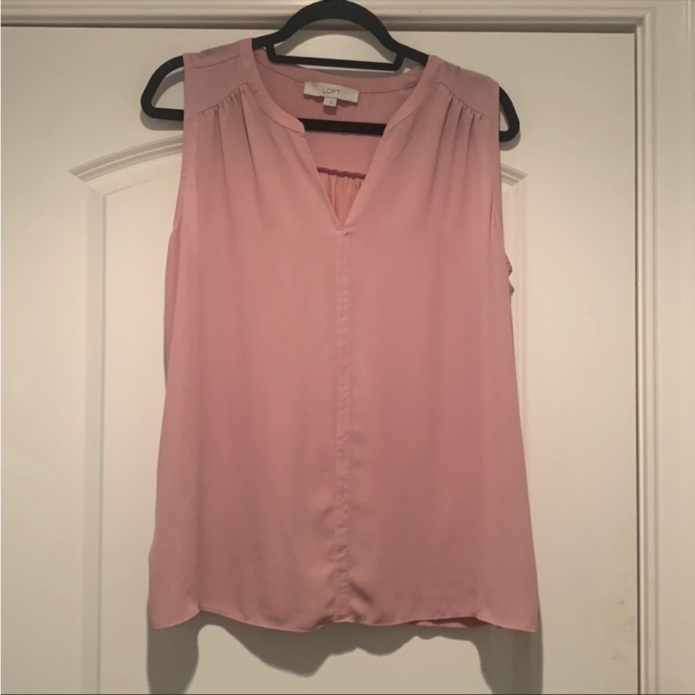 LOFT blush color top